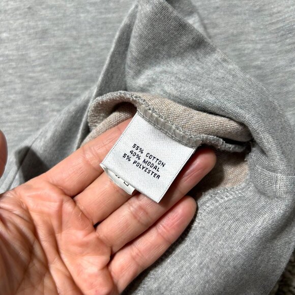 Peter Millar Men's Sz XL Gray Quarter-Zip Pullover Sweater - Picture 3 of 10